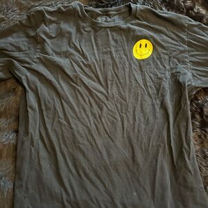 Black Smiley Face T-Shirt